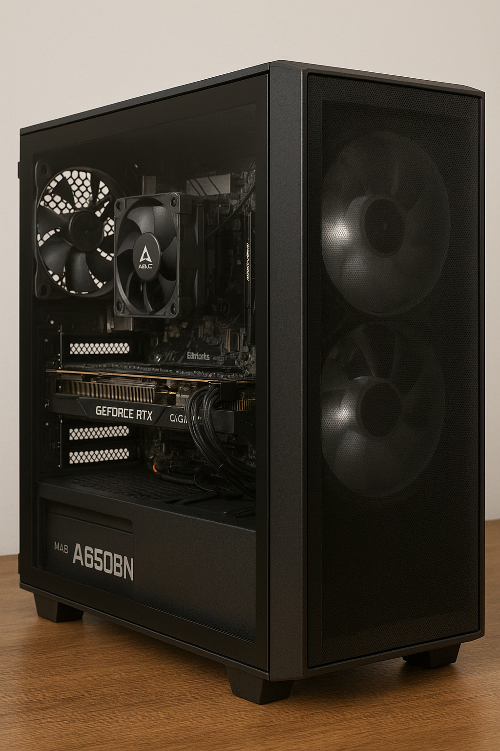 MGS Falcon Lite Gaming PC | AMD Ryzen 5 5500, Gigabyte WINDFORCE OC GeForce RTX 5060 8 GB, DDR4 16GB