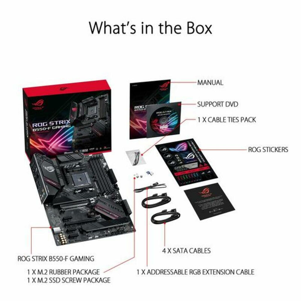 Motherboard Gaming Asus ROG STRIX B550-F GAMING AMD B550-1