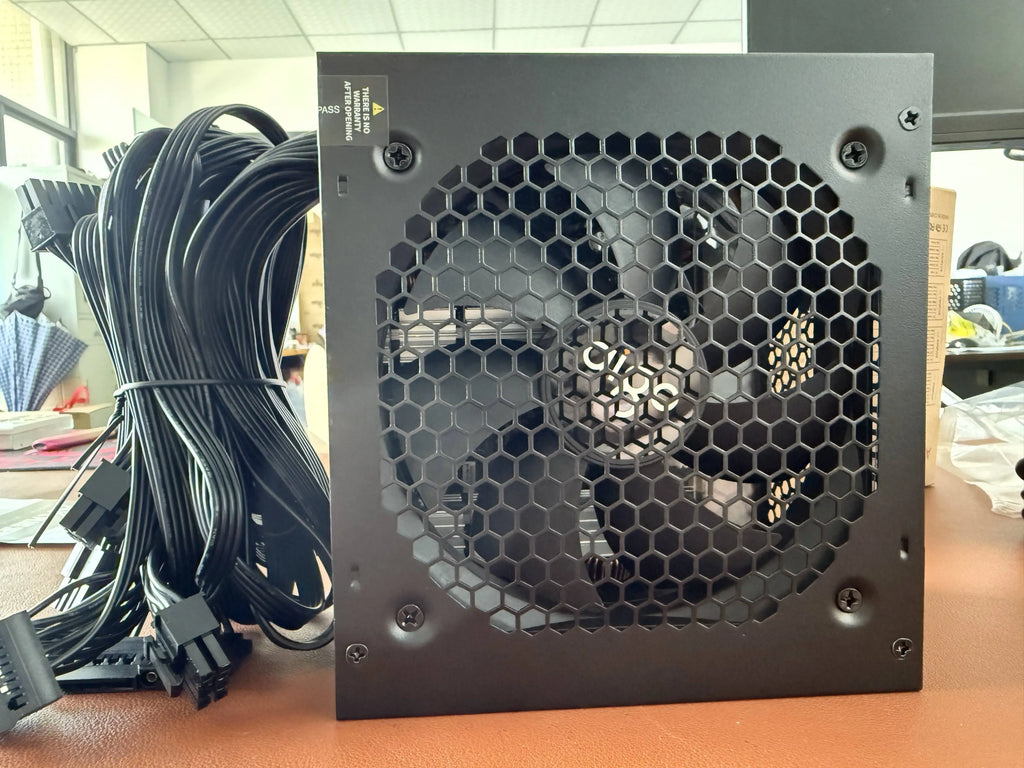 Aigo AK PC Power Supply Unit Gaming 500W-1000W 120mm RGB Fan ATX Desktop Computer PSU for BTC Mining - Non-Modular 20+4Pin