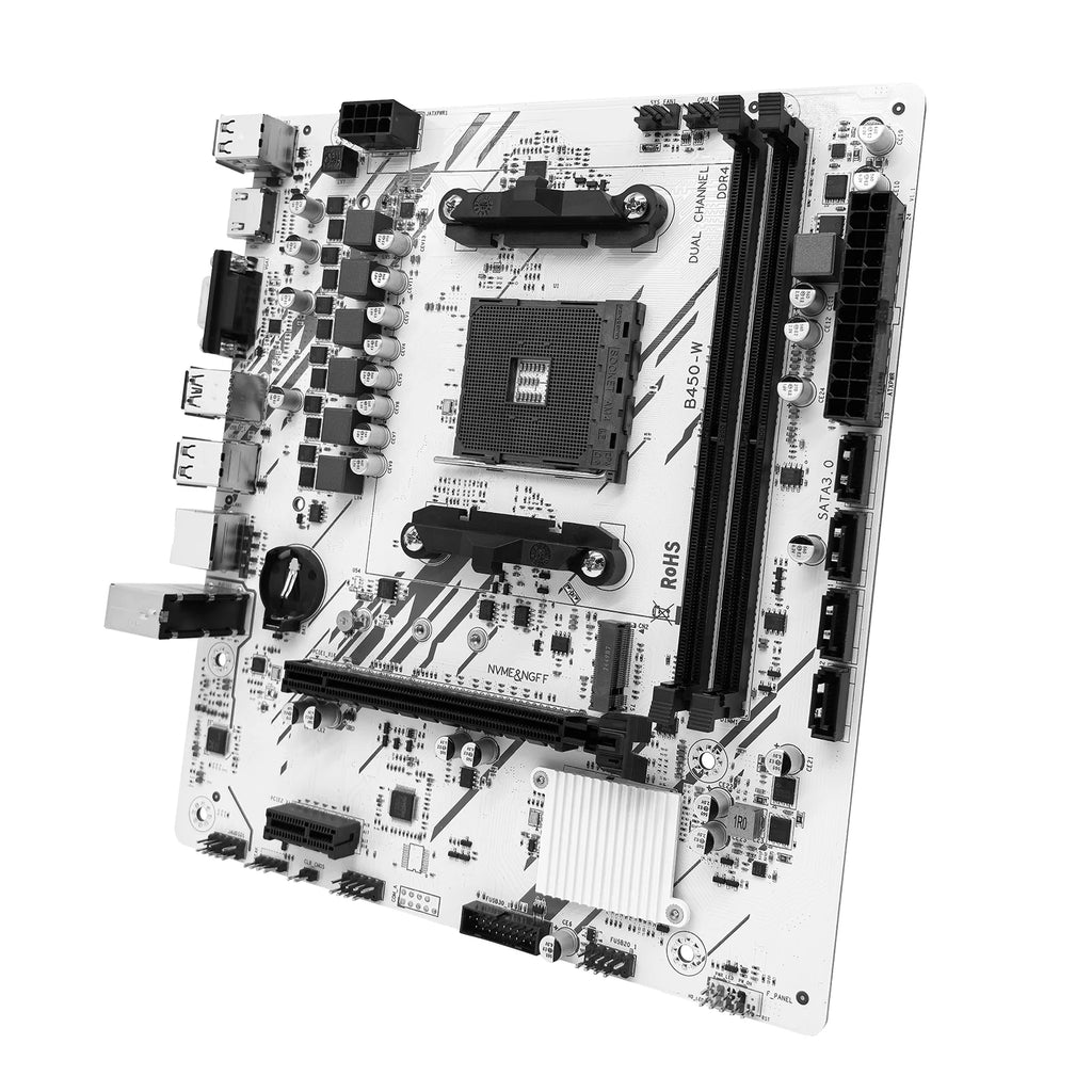 ZSUS B450 AM4 DDR4 Dual Channel Motherboard