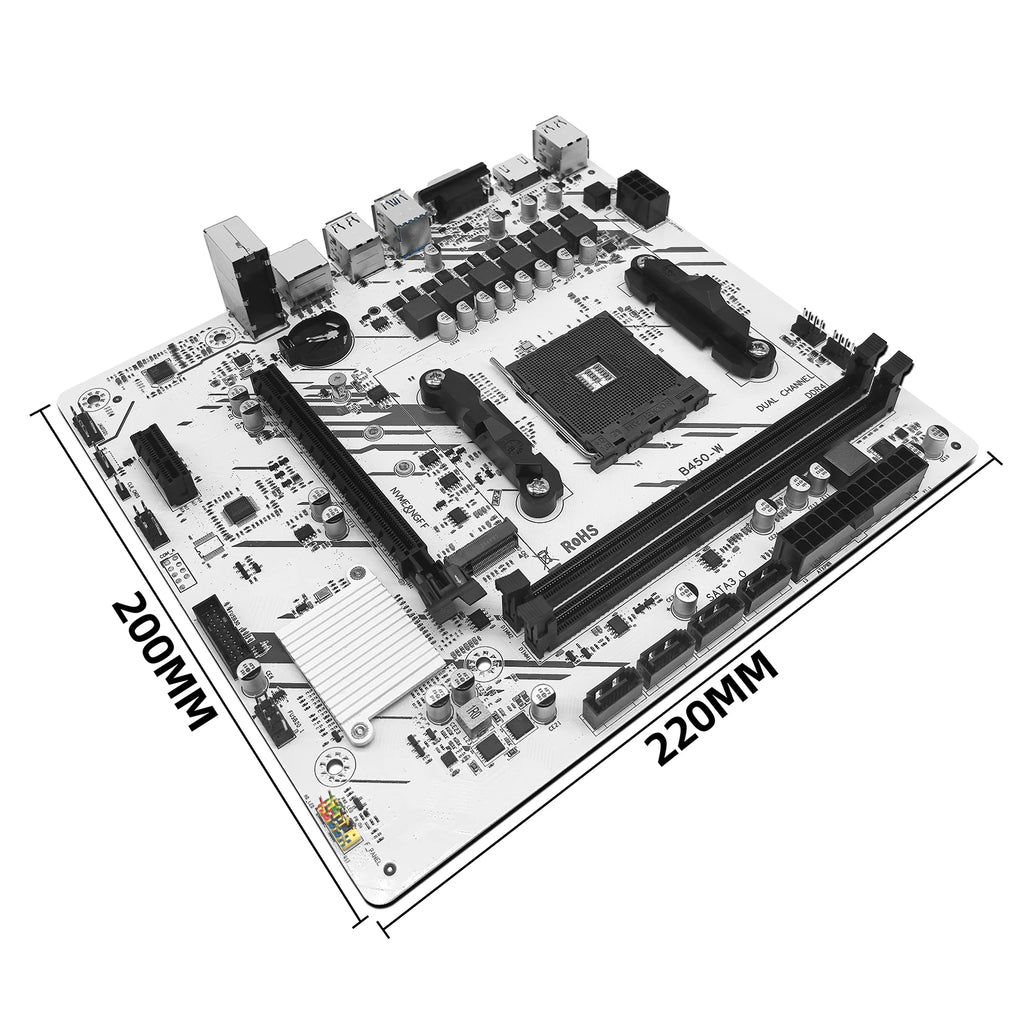 ZSUS B450 AM4 DDR4 Dual Channel Motherboard